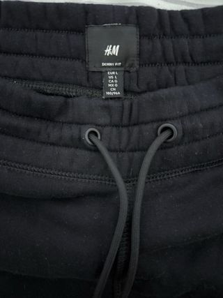 Pantalón chándal negro