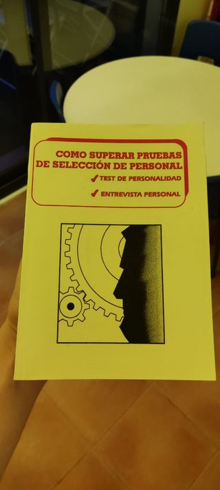 Libro: Superar pruebas selección personal