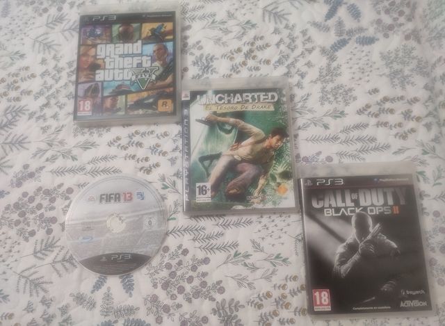 Pack Juegos Ps3 Pal España + Fifa REGALO
