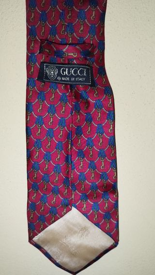 Cravatta Vintage Gucci seta made in Italy