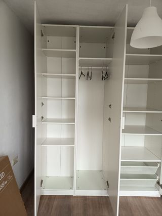 Armario ropero Ikea blanco