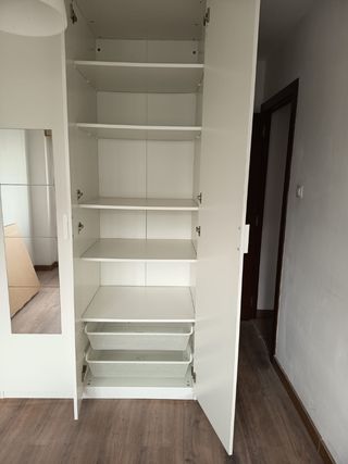 Armario ropero Ikea blanco