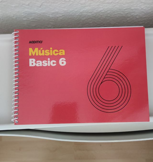 Música Basic 6 - Cuaderno Additio