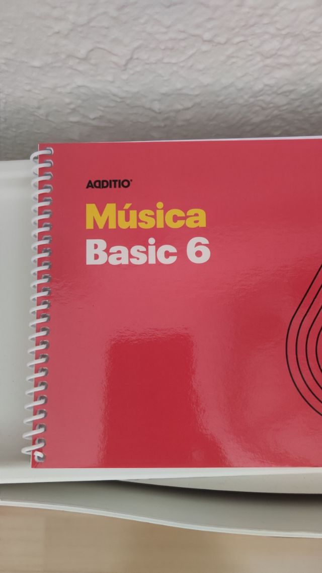 Música Basic 6 - Cuaderno Additio
