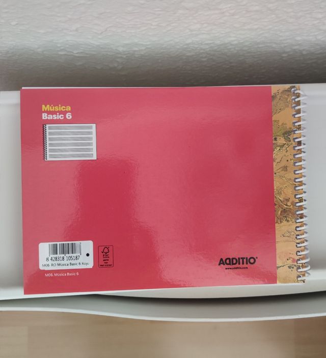 Música Basic 6 - Cuaderno Additio