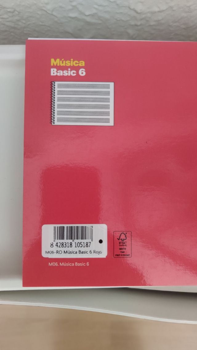 Música Basic 6 - Cuaderno Additio