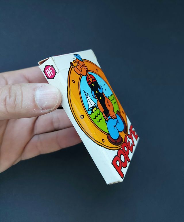 Baraja NUEVA Popeye Juego antiguo fournier años 70