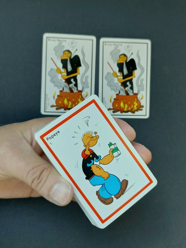 Baraja NUEVA Popeye Juego antiguo fournier años 70