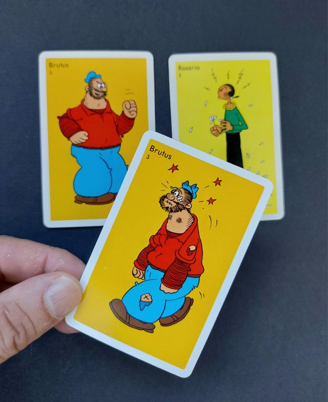 Baraja NUEVA Popeye Juego antiguo fournier años 70