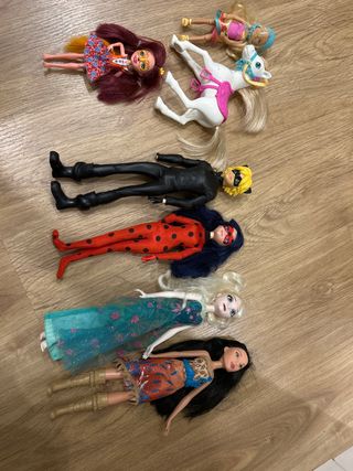 Pack 7 muñecas
