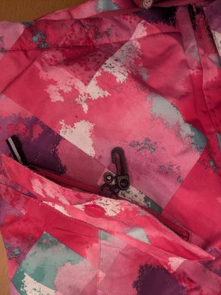 Chaqueta esquí niña rosa