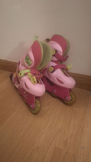 Patines infantiles rosas