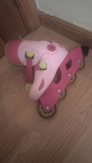 Patines infantiles rosas