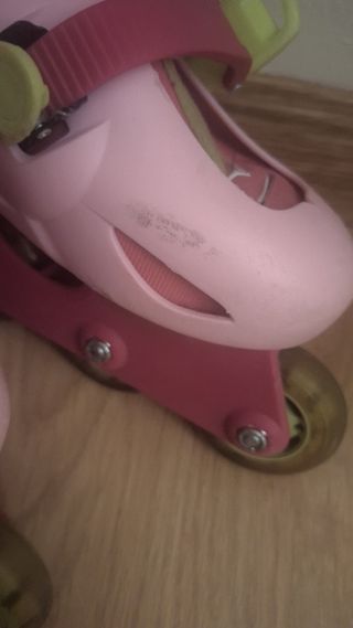 Patines infantiles rosas