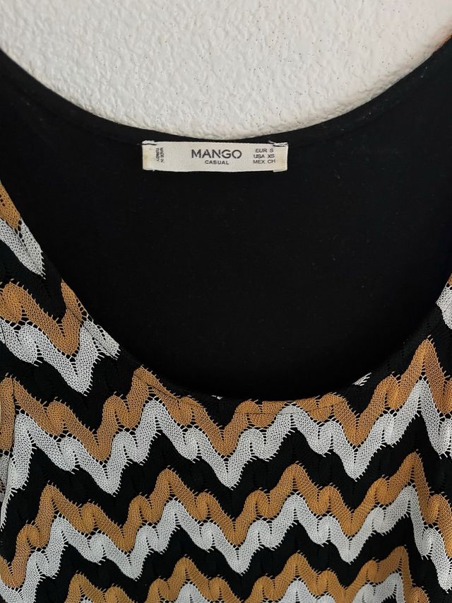 Vestido Mango étnico S