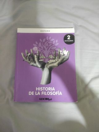 Libro de filosofía de 2° de bachillerato 