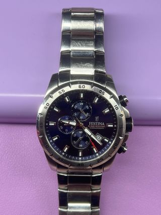 reloj festina Azul