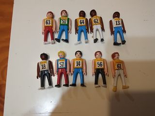 10 mini  figuras ColaCao Airgamboys