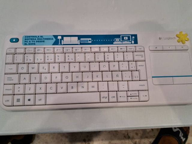 Teclado Logitech K400 Plus Blanco