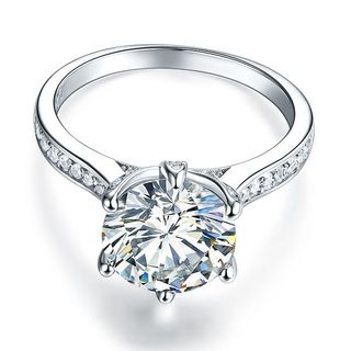Anillo compromiso Plata 925 circonitas