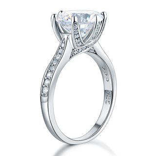 Anillo compromiso Plata 925 circonitas