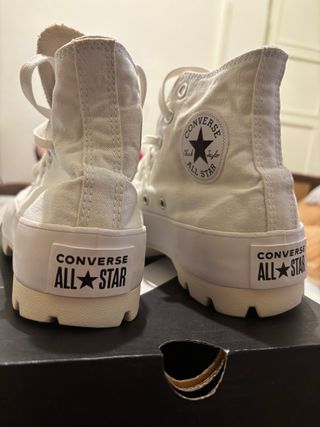 Converse Chuck Taylor blancas 38