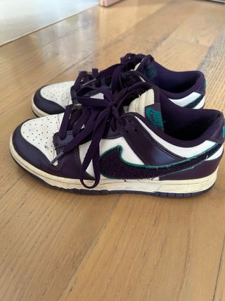 Nike Dunk Low - Scarpe viola/bianche