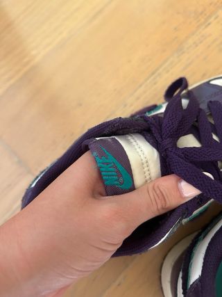 Nike Dunk Low - Scarpe viola/bianche
