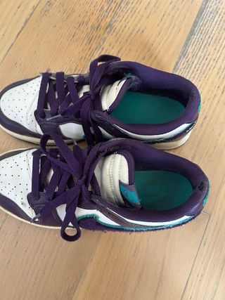 Nike Dunk Low - Scarpe viola/bianche