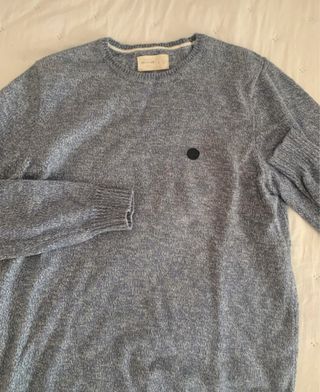 Jersey azul marino de hombre
