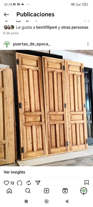 Puertas madera antiguas