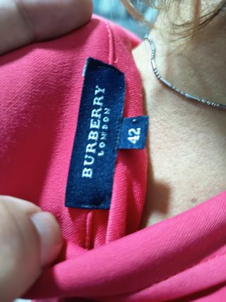 Camisa Burberry rosa talla M