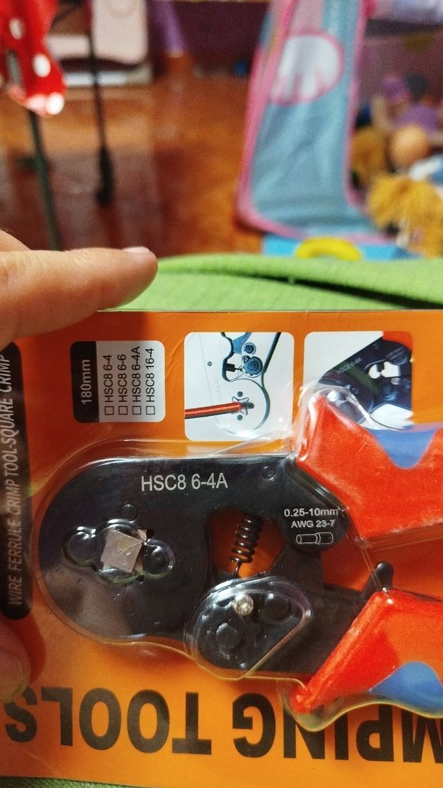 Crimpadora HSC8 6-4A (180mm)