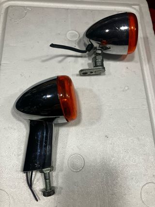 2 Intermitentes cromados Harley Davidson Sportster