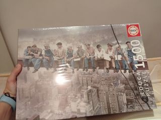 Puzzle 1500 piezas - Almuerzo rascacielos