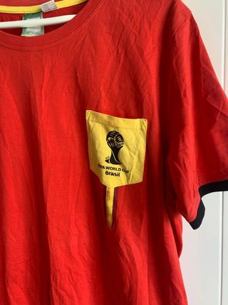 Camiseta roja España Mundial