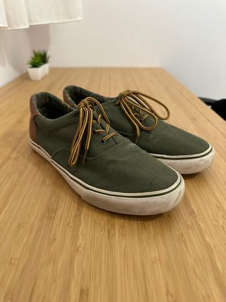 Zapatillas Casual - Verde Oliva