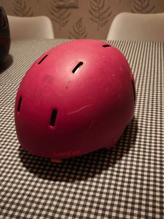 Casco esquí rosa Wedze Decathlon