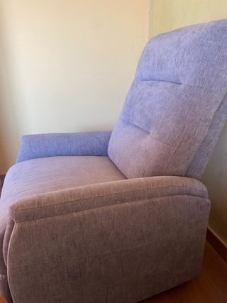 Sillón Relax Reclinable Gris
