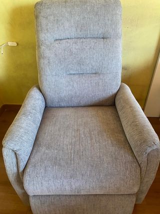 Sillón Relax Reclinable Gris