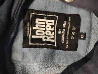 Felpa con cappuccio blu S