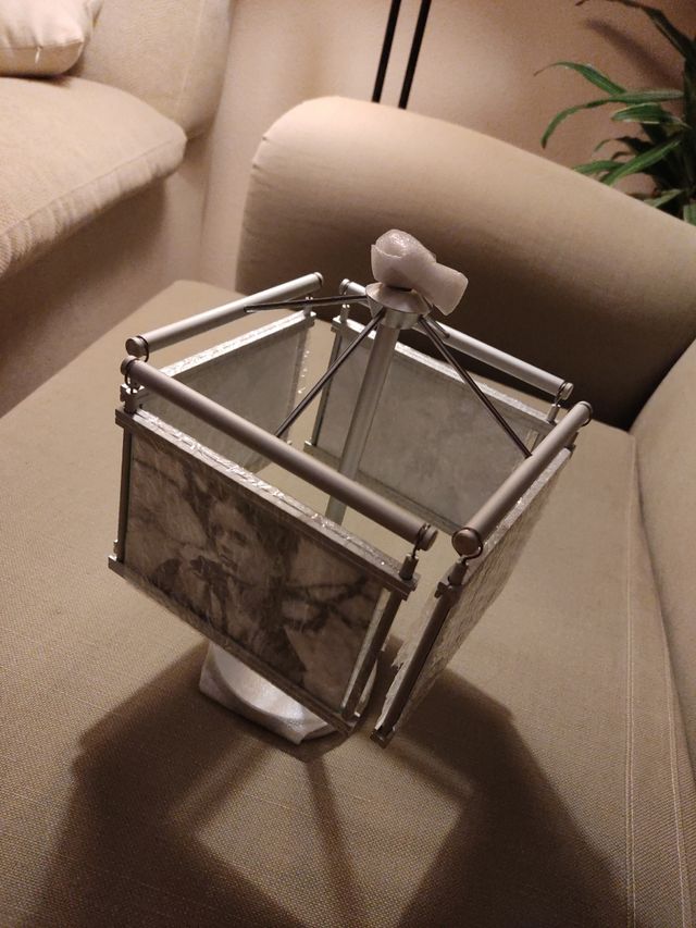 Portarretratos giratorio para 4 fotos