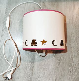 Lámpara infantil pared - Rosa/Blanca