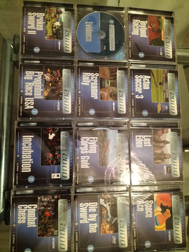 Colección videojuegos 2000 (12 juegos)