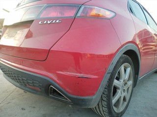 PARAGOLPES TRASERO HONDA CIVIC 5 PUERTAS (FK) N22