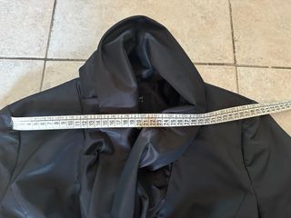 Giacca nera elegante vintage manica 3/4