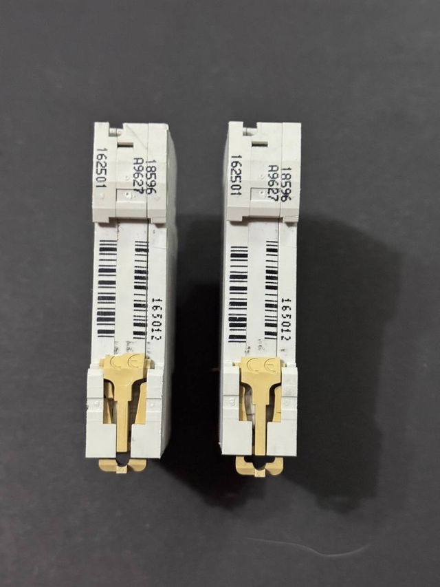 2 Interruttori Merlin Gerin Multi9 DPNa C16