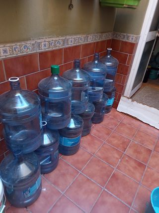 Garrafones agua 20L - 8 piezas