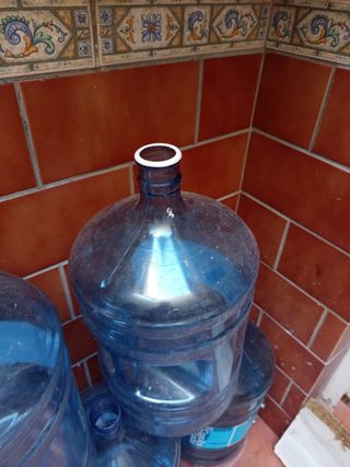 Garrafones agua 20L - 8 piezas