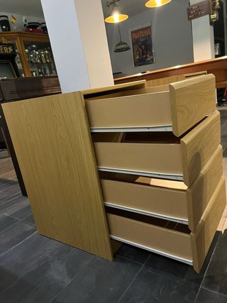 Cajonera madera 4 cajones